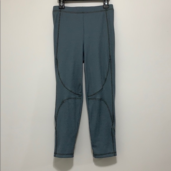 Theory Blue Crop Capri Leggings - Picture 2 of 6